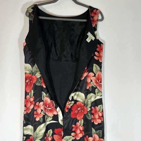 Tommy Bahama Black & Red Floral Dress - Picture 12 of 12